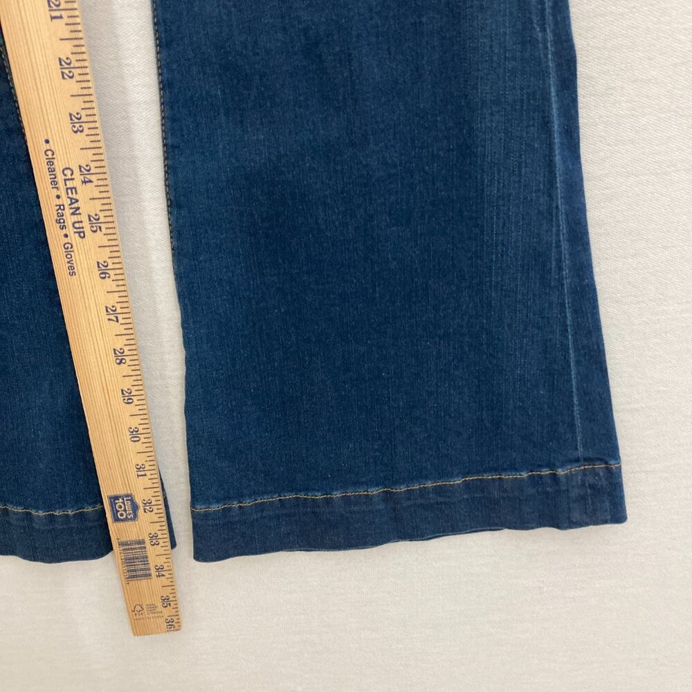 Hudson Medium Wash Stretch Ferris Flap Flare Jeans size 25 - Picture 9 of 12